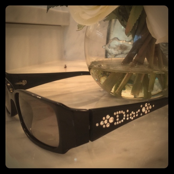 dior rhinestone sunglasses